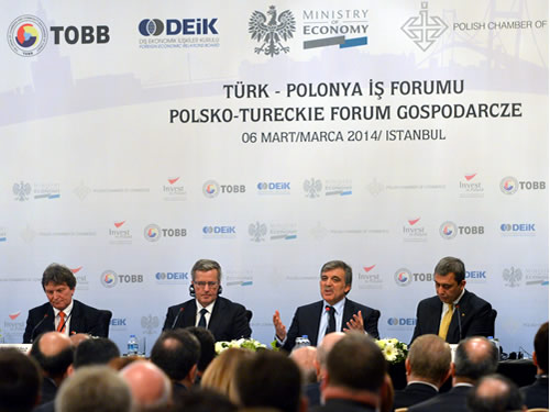 Cumhurbaşkanı Gül, Türkiye-Polonya İş Forumu’na Katıldı